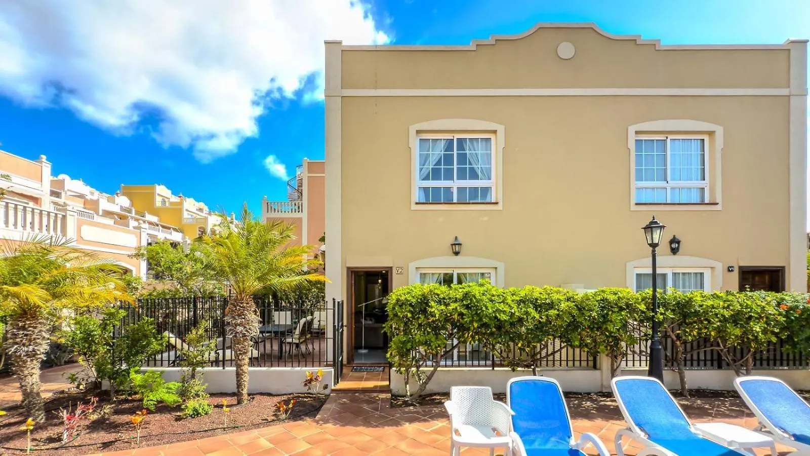 Semesterbostad Paraiso Poolside Townhouse In Palm-Mar Spanien